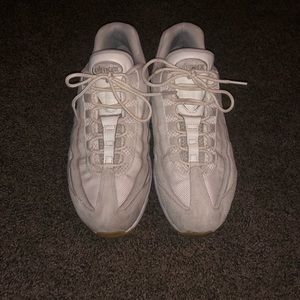 White Nike Air Max 95s